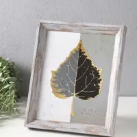 Фоторамка пластик 20х25 см "Прованс" серо-голубой 29х23,7х3 см