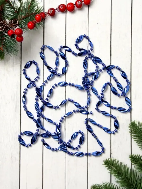 Бусы на ёлку &laquo;Волна&raquo;, длина 2.7 м, МИКС