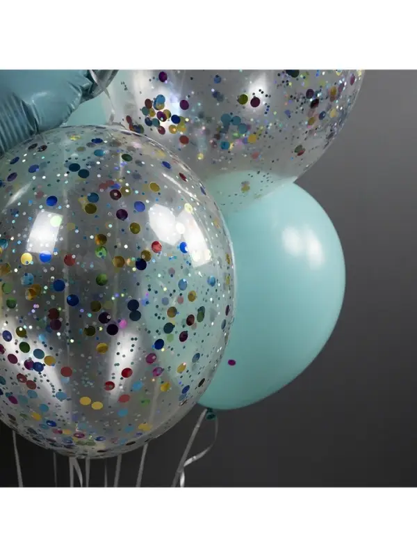 Конфетти «Шестиугольники» голубые, перламутр, 0.3 см, 90 г Конфетти «Шестиугольники» голубые, перламутр, 0.3 см, 90 г