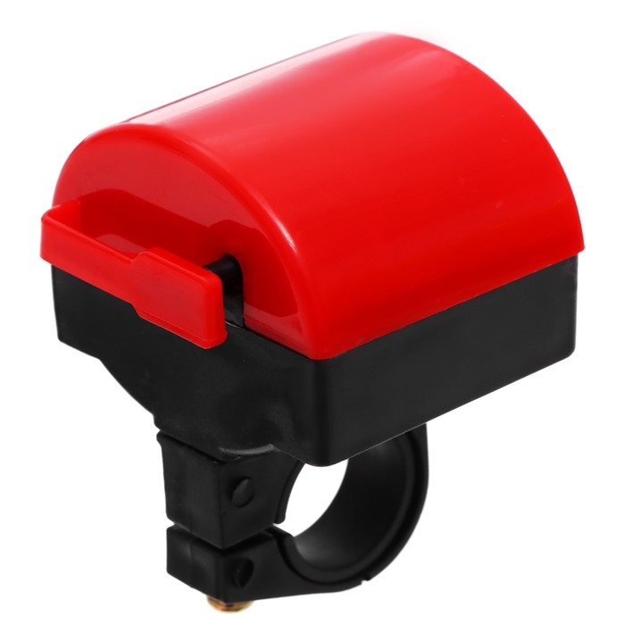 Звонок велосипедный GRAFFITI, цвет красный