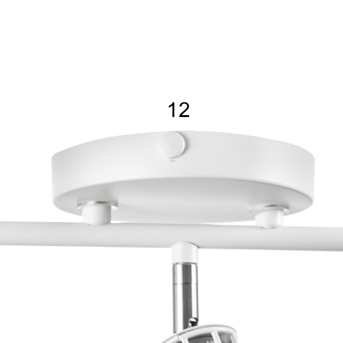 Светильник Светильник "Бостон" 3х60Вт Е14 белый/хром