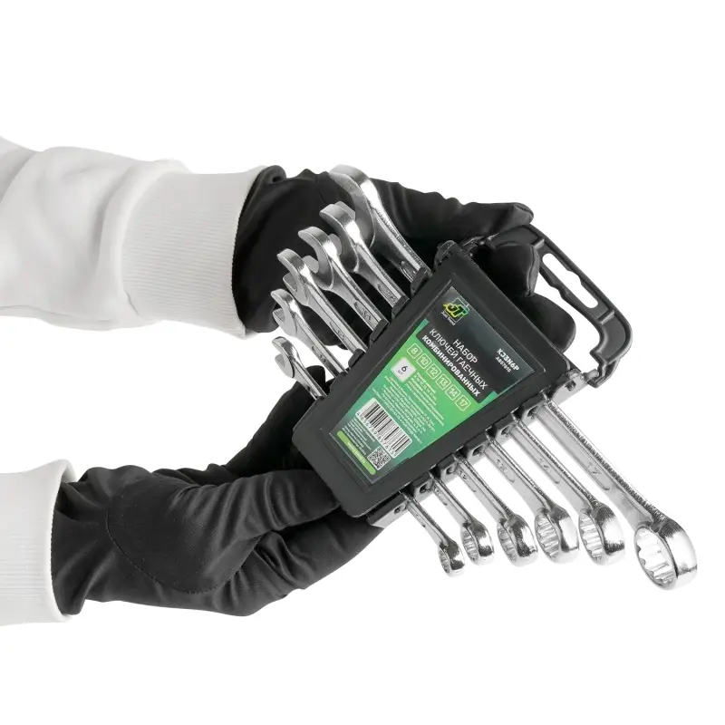 Набор ключей гаечных комбинированных на держателе (8-17 мм) (6 предметов) JT KJ3N6P