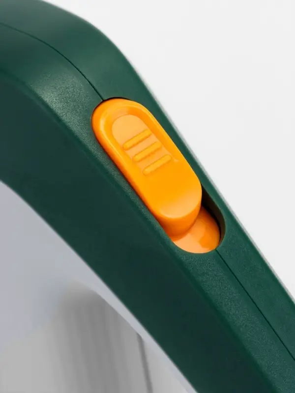 Рулетка - поводок для собак, лента 3 метра, белая, зелёная