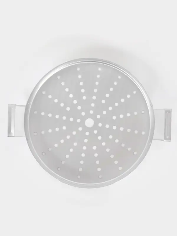 Сетка к мантоварке, 13 л, d=34 см, алюминий марки А5, толщина 1 мм, серебристая