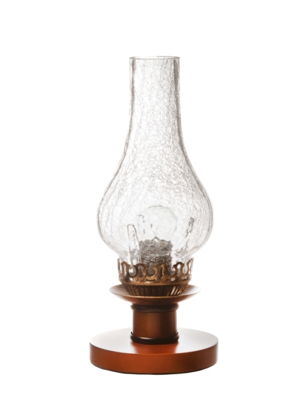 Лампа настольная BayerLux ЭКО Лампа настольная BayerLux ЭКО "Татьяна" 1х40Вт Е27 коричневый 14х14х34см