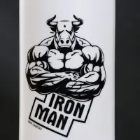 Бутылка для воды IRON MAN, 750 мл, белая