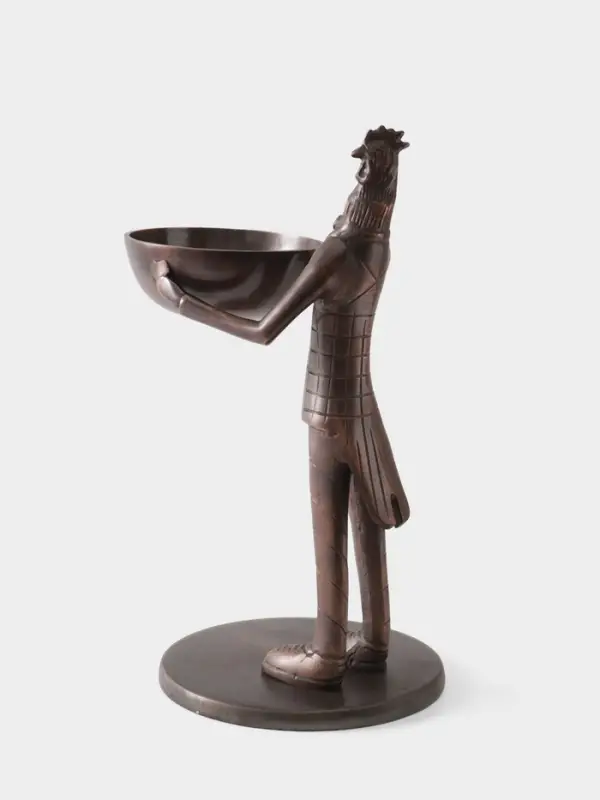 Конфетница &laquo;Петушок угощает&raquo;, 21&times;25&times;41 см, алюминий