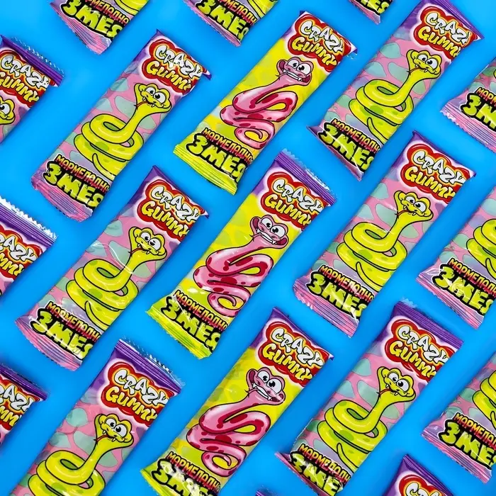 Мармелад CRAZY GUMMY Мармеладная змея, 15 г Мармелад CRAZY GUMMY Мармеладная змея, 15 г