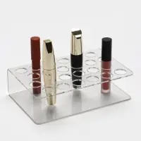 Подставка под тушь на 24 позиции, 19.5&times;12.5&times;5.8 см, оргстекло 2 мм