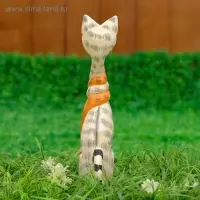Сувенир дерево "Целующиеся коты" 26х5х14 см