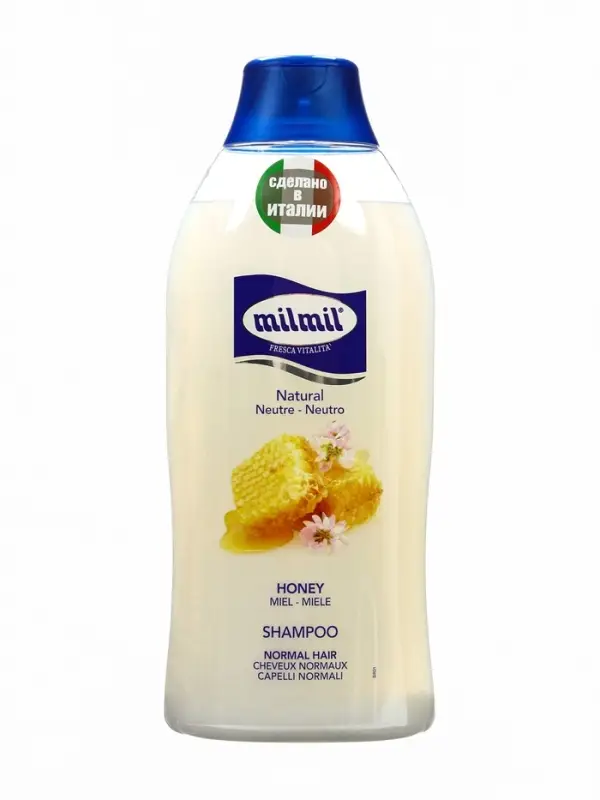 MILMIL Шампунь для нормальных волос HONEY NORMAL HAIR 750мл MILMIL Шампунь для нормальных волос HONEY NORMAL HAIR 750мл