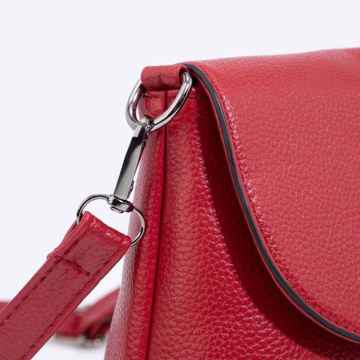 Сумка-мессенджер на молнии, цвет красный Сумка-мессенджер на молнии, цвет красный