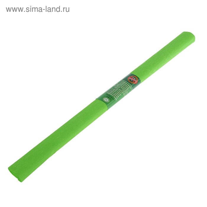 Бумага креповая поделочная гофро Koh-I-Noor 50 x 200 см 9755/17 светло-зелёный, в рулоне