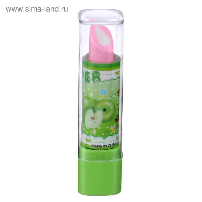 Набор ластиков фигурных 5 штук Набор ластиков фигурных 5 штук "Помада", 75 х 15 х 15 мм, в пакете