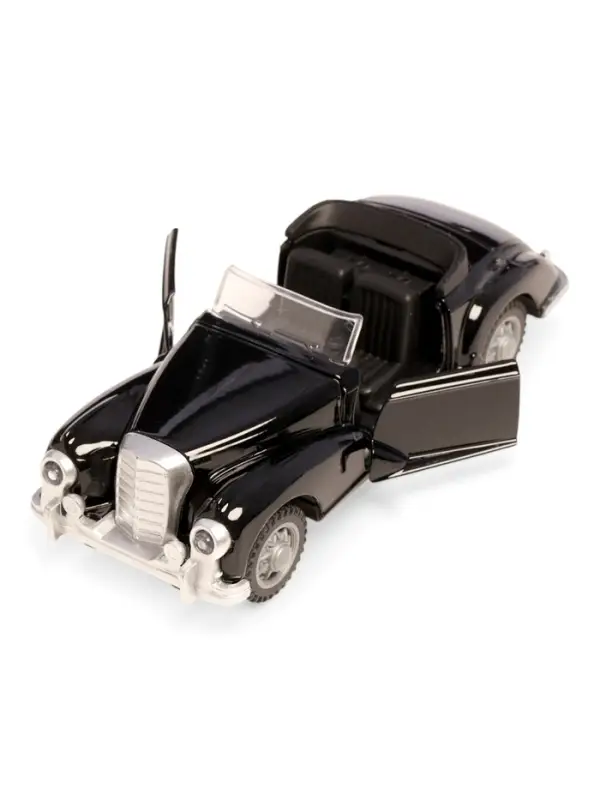 Машинка металлическая &laquo;Ретро&raquo;, 1:32, инерционная, открываются двери, цвет красный