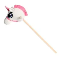 Мягкая игрушка ZABIAKA &laquo;Единорог-скакун&raquo;, на палке, МИКС