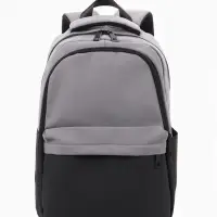 Рюкзак городской, 2 отделения, 3 кармана, водонепроницаемое дно, 27&times;14&times;39 см, серый