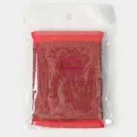 Губка для посуды Доляна, со стальной стружкой, 12×9×1.5 см, МИКС