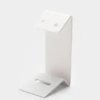 Подставка под серьги, кольцо, 4&times;5&times;9 см, толщина 1.5 мм, белая