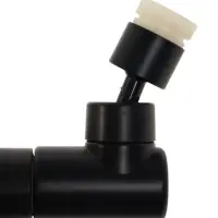 Аэратор ZEIN, 4 режима, поворотный, универсальный переходник, черный