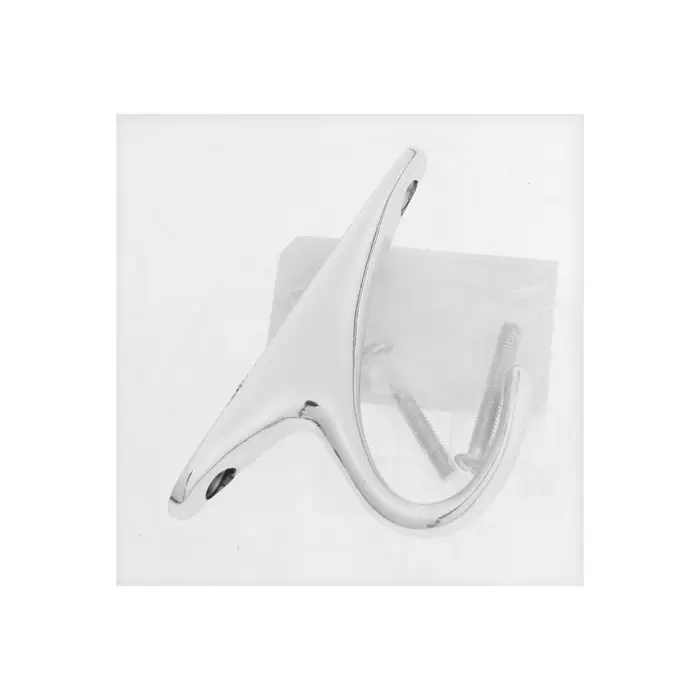 Крючок мебельный CAPPIO STANDART, однорожковый, цвет хром Крючок мебельный CAPPIO STANDART, однорожковый, цвет хром