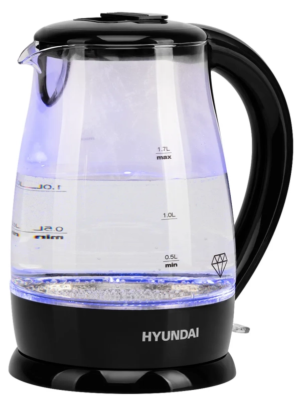 Чайник HYK-G2011 1,7л 2200Вт черный (стекло) Чайник HYK-G2011 1,7л 2200Вт черный (стекло)