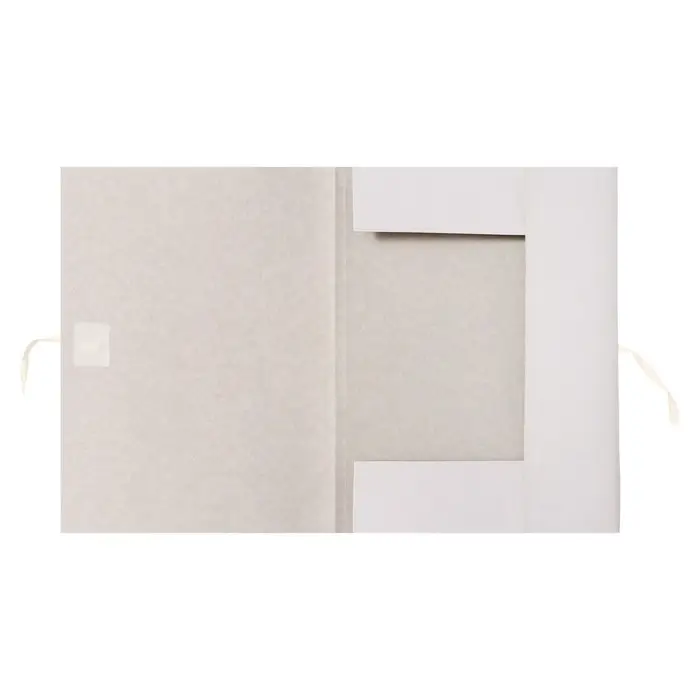 Папка для бумаг с завязками Calligrata, картон мелованный, 440 г/м2, до 200л, белый Папка для бумаг с завязками Calligrata, картон мелованный, 440 г/м2, до 200л, белый