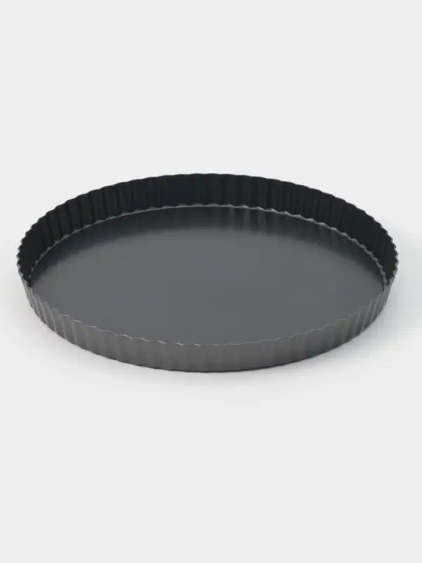 Форма для выпечки Доляна &laquo;Жаклин&raquo;, d=28 см, разъёмная, антипригарное покрытие, чёрная