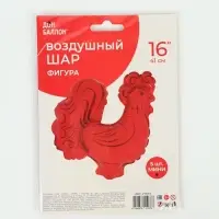 Воздушный шар фольгированный 16" &laquo;Леденец Петушок&raquo;, набор 5 штук