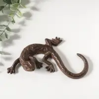 Сувенир чугун "Ящерица" 18,7х10,2х3 см