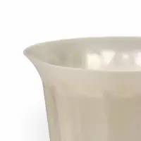 Ваза для цветов, 17 л, d=29 см, h=52 см, пластиковая, белая