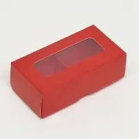 Коробка для 2 конфеты, 10.5×5.5×3.5 см