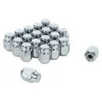 Гайка колесная M12x1,5x32, конус, ключ 21, закрытая, хром для а/м Hyundai/KIA/Toyota