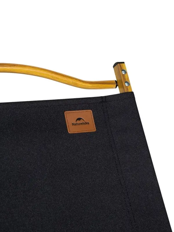 Стул MW02 складной, черный, светлое дерево Стул MW02 складной, черный, светлое дерево