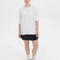 Лонгслив унисекс Siluetti Fuori, молочно-белый, размер L/XL