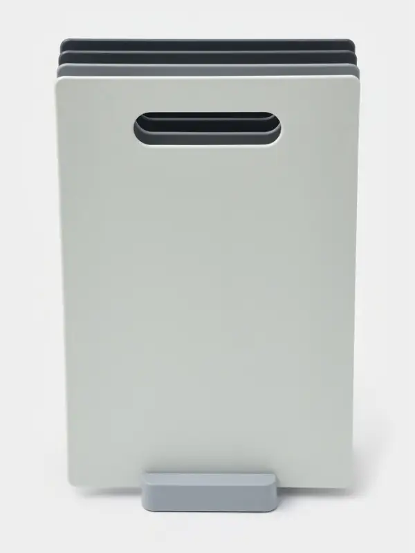 Набор разделочных досок 28,5х18,7х0,3 см, на подставке, 4 шт