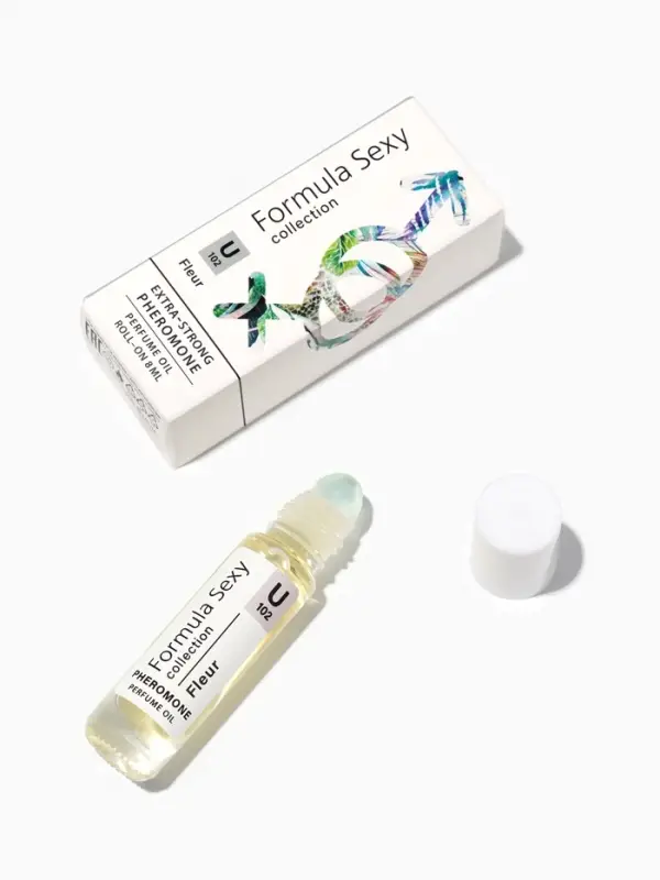Парфюмерное масло женское с феромонами Formula Sexy Collection Fleur U102, 8 мл (по мотивам Fleur Narcotique (Ex Nihilo)