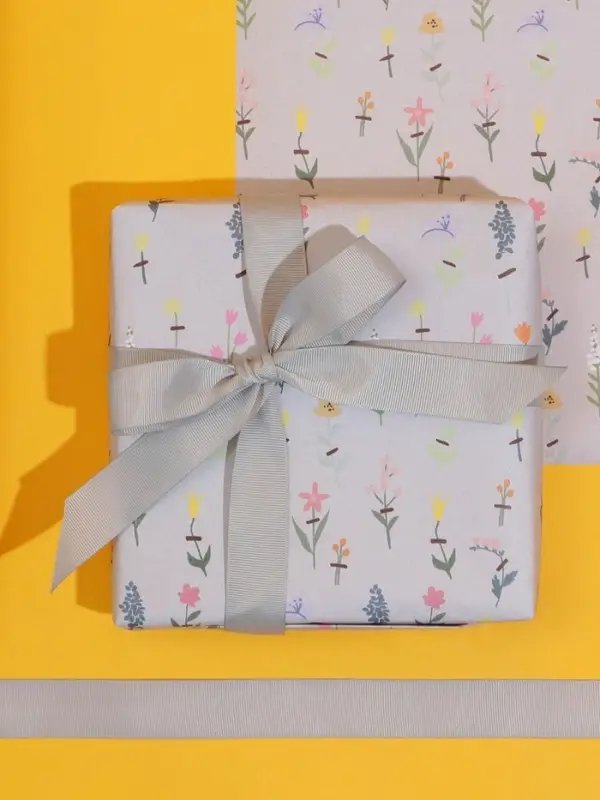 Лента репсовая, 25 мм, 23&plusmn;1 м, светло-серая №3