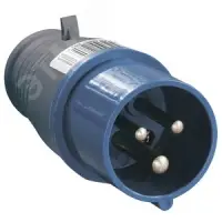 Вилка переносная ССИ-013 16А 6ч 220В 2P+PE IP44 IEK