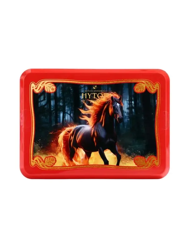 Чай чёрный новогодний HYTON «Шкатулка красная: огненная лошадь», 50 г Чай чёрный новогодний HYTON «Шкатулка красная: огненная лошадь», 50 г