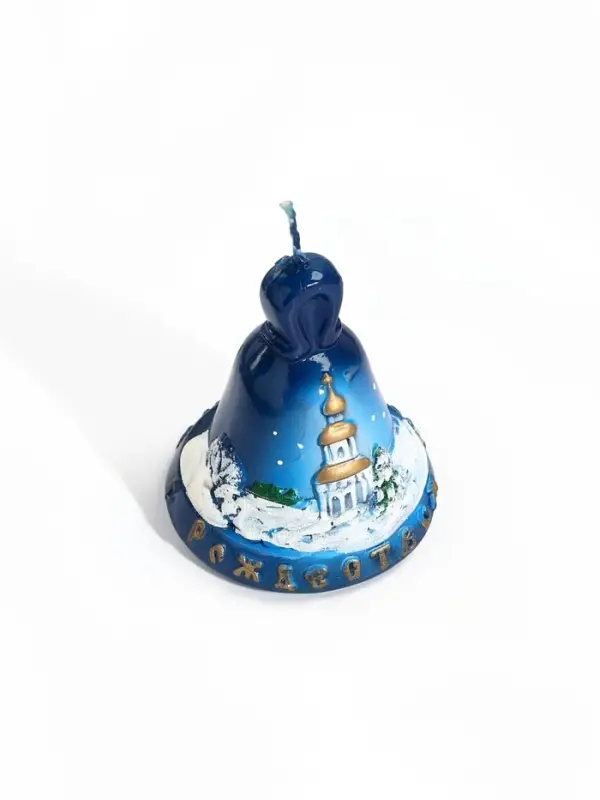 Свеча декоративная &laquo;Колокольчик Рождественский&raquo;, 6&times;6&times;7 см