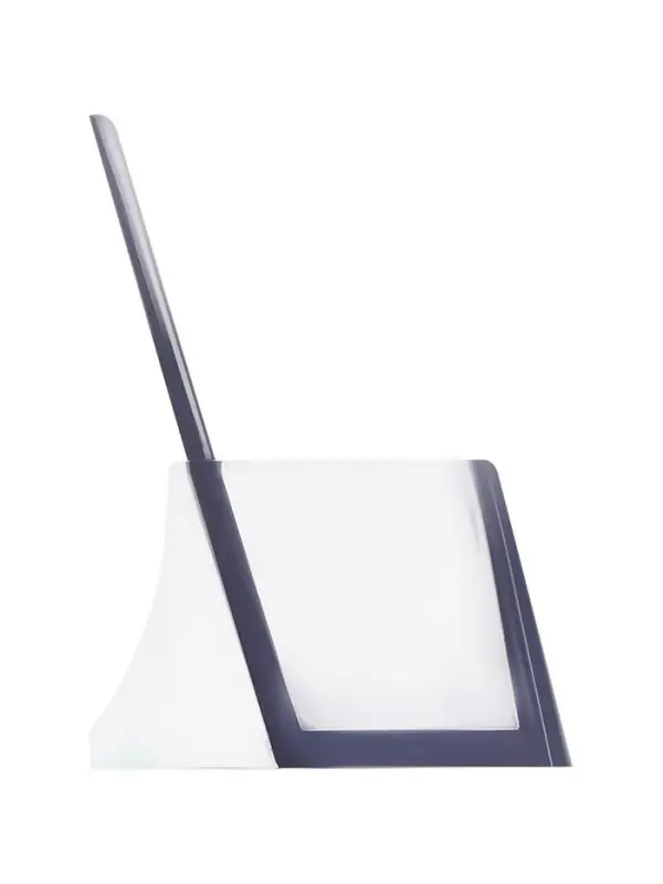 Подставка для визиток Стамм, тонированная, серая