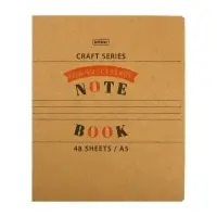 Тетрадь 48 листов, в клетку, "КРАФТ", обложка крафт-картон, блок офсет 65г/м², МИКС Тетрадь 48 листов, в клетку, "КРАФТ", обложка крафт-картон, блок офсет 65г/м², МИКС