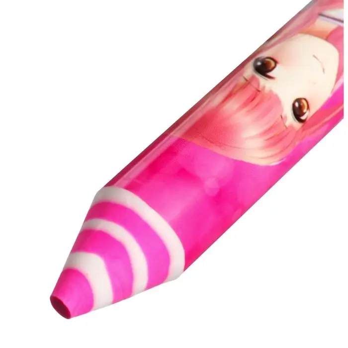 Ластик фигурный, форма карандаш, "Аниме", МИКС