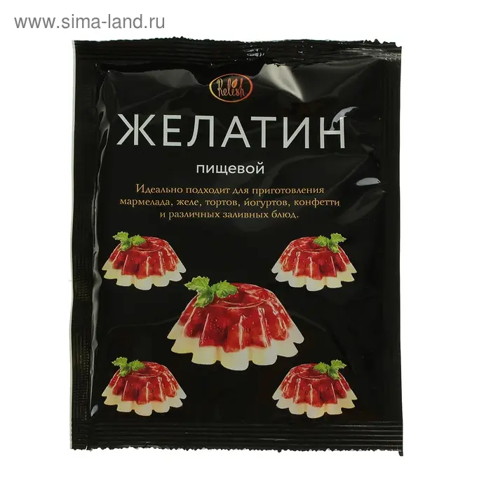 Желатин пищевой Relish, 50 г Желатин пищевой Relish, 50 г