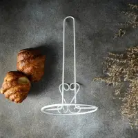 Держатель для бумажных полотенец настольный Доляна &laquo;Сердце&raquo;, 13.5&times;13.5&times;28 см, цвет белый