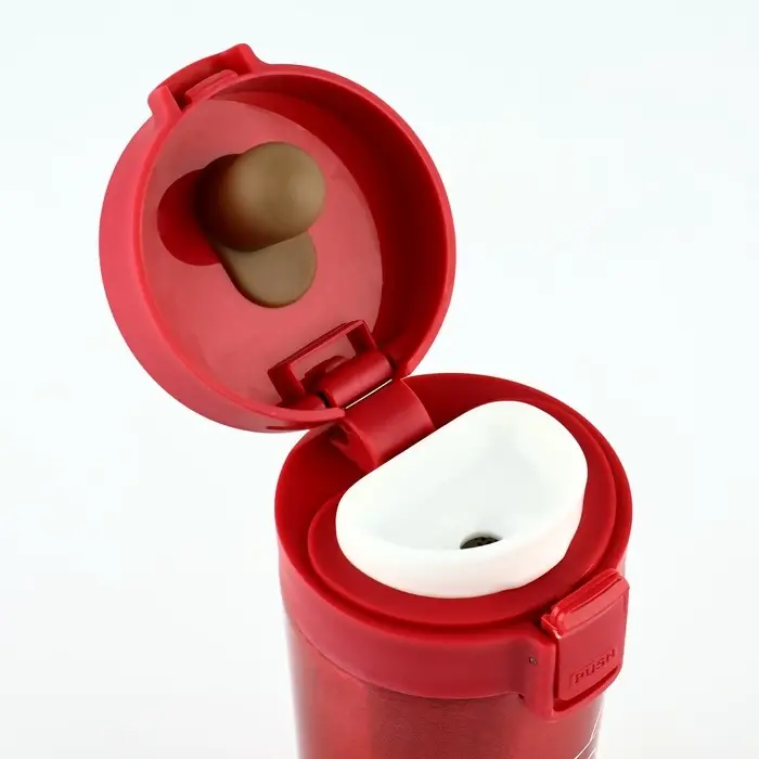 Термокружка с кнопкой &laquo;У меня лапки&raquo;, 350 мл, сохраняет тепло 6 ч