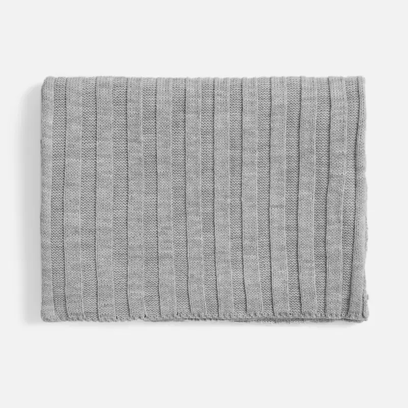 Шарф Metelitsa, серебристо-серый меланж Шарф Metelitsa, серебристо-серый меланж