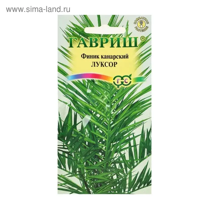 Семена комнатных цветов Финик Семена комнатных цветов Финик "Луксор", ц/п, 2 шт.