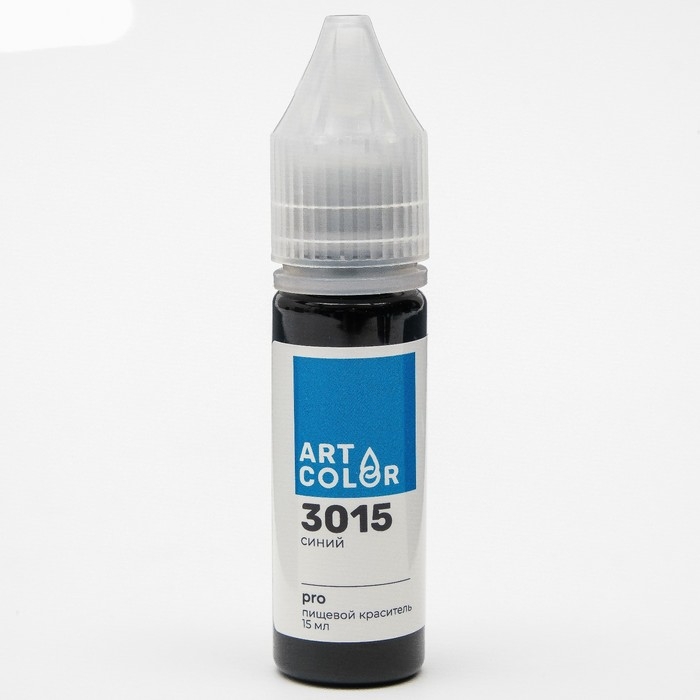 Гелевый краситель Art Color, синий, 15 мл Гелевый краситель Art Color, синий, 15 мл